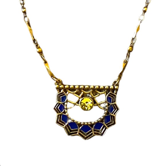 NWOT Chloe + Isabel Golden Lotus Layered Necklace - Picture 5 of 5